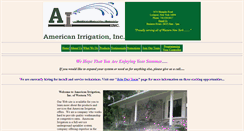 Desktop Screenshot of americanirrigationinc.com